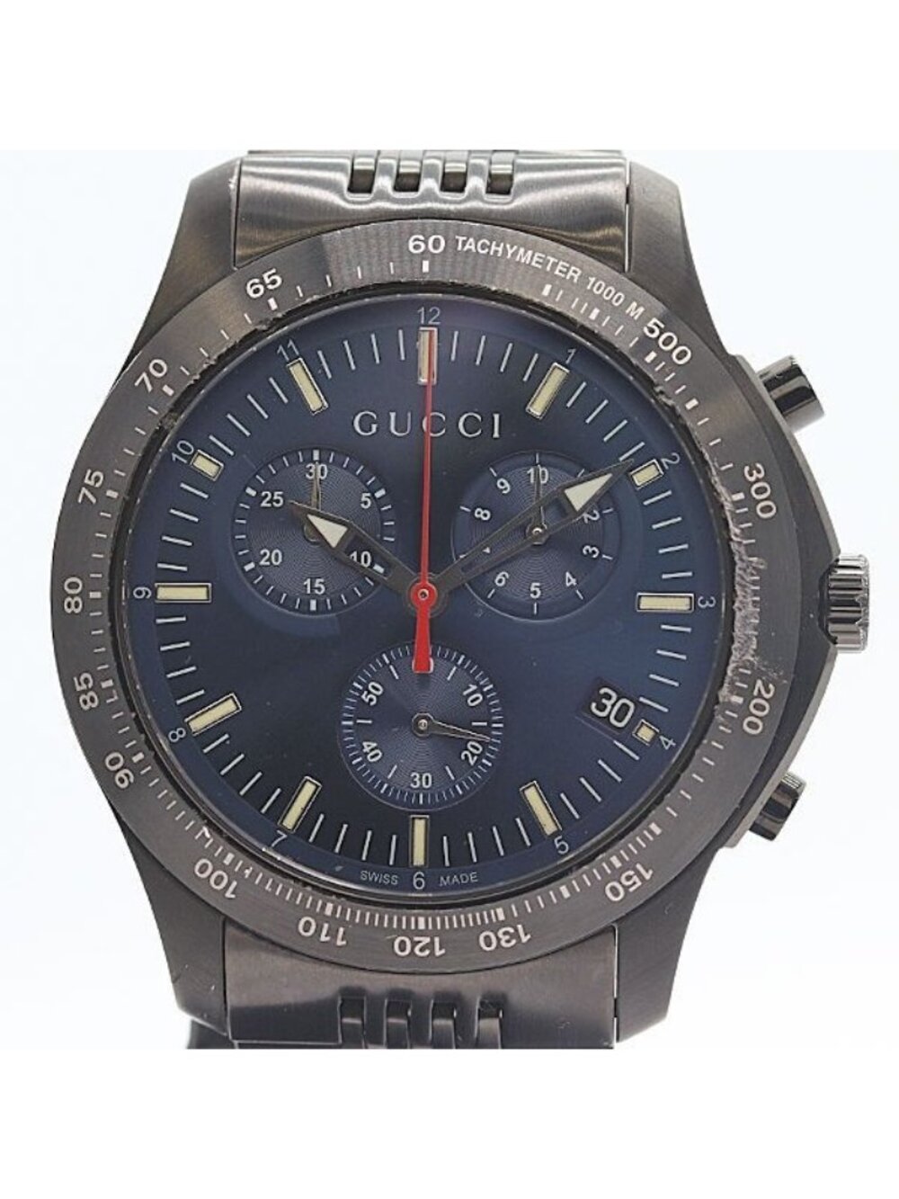 Gucci G-Timeless Chronograph 126.2 Blue Dial Watch